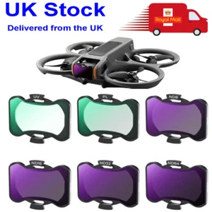 6 pezzi filtro obiettivo fotocamera densità neutra UV PL ND64 ND8 ND16 ND32 per DJI Avata 2 - Foto 1 di 12