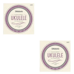 D'Addario Ukulele Strings 2 Sets Titanium Concert EJ87C - Picture 1 of 5
