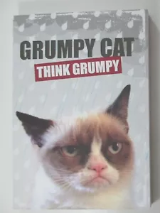 GBOT Think GRUMPY CAT Diario pensamiento en blanco sueño poesía - Imagen 1 de 4
