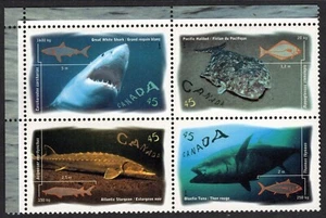 Canada Stamp Scott #1644a, 46c, Salt Water Fish, MNH SCV$2.80 - Picture 1 of 1