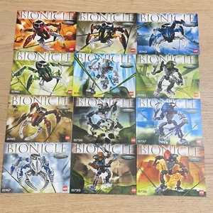 LEGO® - Bionicle - Granel x15 - VISORAK & TOA HOROIKA - FOLLETO DE INSTRUCCIONES SOLAMENTE - Imagen 1 de 8