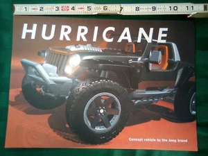 Scheda informativa veicolo Jeep Hurricane Concept dal 2007 Detroit Auto Show - Foto 1 di 7