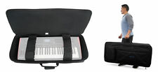 Rockville BEST BAG 61 Key Padded Rigid Durable Keyboard Gig Bag Case+Foam Insert