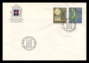 Iceland 1986 FDC, Telephone on Iceland, Lot # 4. - Picture 1 of 2
