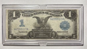 1 - 1899 $1 SILVER CERTIFICATE "BLACK EAGLE"  N43395127A - Picture 1 of 2