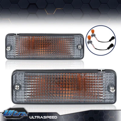 左 + 右烟熏镜头转向信号灯适合 1984 - 1988 年丰田皮卡 — 第 1/4 张图片