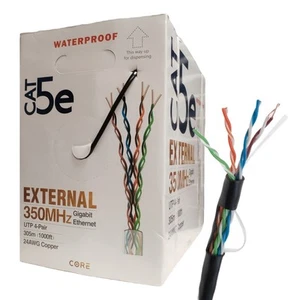 Ader 305m Outdoor CAT5e UTP Ethernet Kabel - Bild 1 von 3