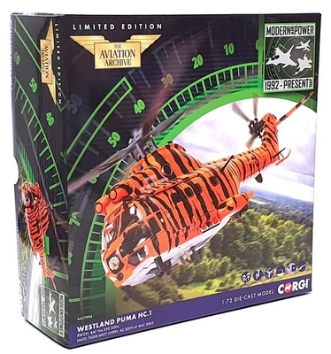 Corgi 1/72 Scale AA27006 - Westland Puma HC.1 XW231 RAF 230 Sq. 2005 - Image 1 of 4