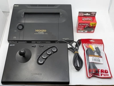 Neo Geo AES Console NEO-0 SNK Joystick Controller AC Adapter Tested Japan - Image 1 of 4