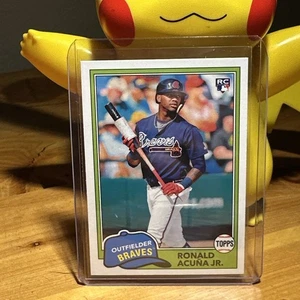 2018 Topps Archives 212 Ronald Acuna Jr. RC Rookie - Bild 1 von 2