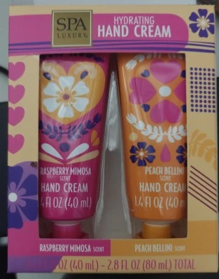 Spy Luxury Hydrating Hand Cream Raspberry Mimosa+Peach Bellini - Image 1 of 2