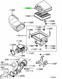 Cover, Air Cleaner For: Mitsubishi Lancer Evo 7 8 9 CT9A - Picture 1 of 1