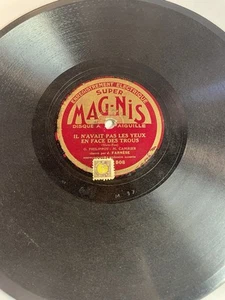 Disque Mag-nis Saphir Il N'avait Pas Les Yeux En Face Des Trous, J'en Suis Un - Imagen 1 de 2