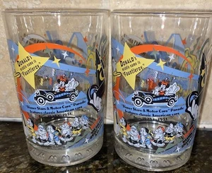McDonalds Disney 100 Years of Magic Mickey Steamboat Willie Set Drinking Glasses - Picture 1 of 5
