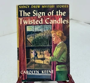 THE SIGN OF THE TWISTED CANDLES by Carolyn Keene 1933 NANCY DREW MYSTERY - Imagen 1 de 6