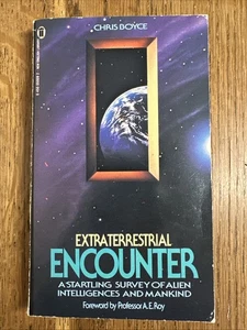 Extraterrestrial Encounter by Chris Boyce 1981 UK Nel PB 1st - Vintage UFO - Picture 1 of 8