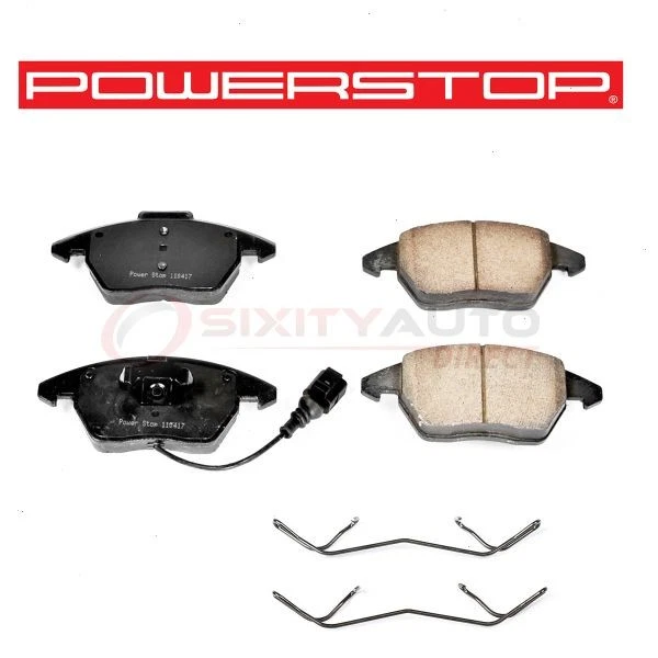 PowerStop Front Disc Brake Pad & Hardware Kit for 2009-2017 Volkswagen CC - vb - Изображение 1 из 4
