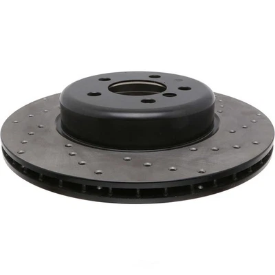 Disc Brake Rotor-Sport Cross-Drilled Stoptech 128.34147R - Image 1 of 3