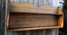 Antica Piattaia a Muro  mensola ,etagere  libreria- Restaurata  103 cm.