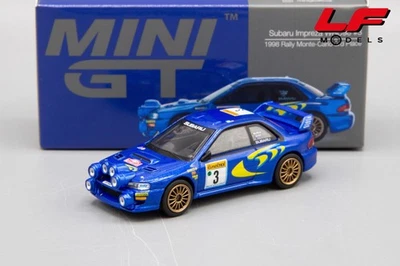 1:64 Subaru Impreza WRC98 Rally Monte-Carlo 1998 - Mini GT - Immagine 1 di 3