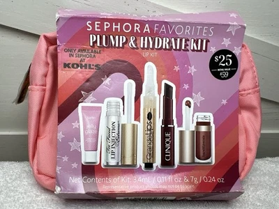 SEPHORA FAVORITES ПУХЛЫЕ И ПИТАТЕЛЬНЫЕ, УВЛАЖНЯЮЩИЕ ЭТИ КРАСИВЫЕ ГУБЫ НАБОР 💋 Новый! - Изображение 1 из 4