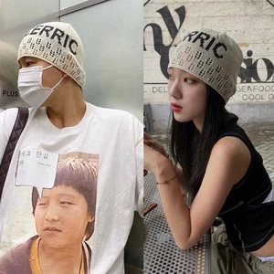 Thin Letter Beanie Soft Beanie Cap Hot Women Hats Man Women - Picture 1 of 9