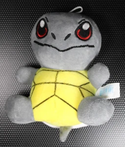 TORTLE Grey Plush Anime Turtle 7in Plush Toy Cute Soft Stuffed Animal Sunsations - Picture 1 of 7