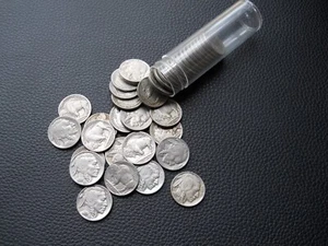 1920-1938-D BUFFALO 40 "Full Dates" NICKEL ROLL - Picture 1 of 2