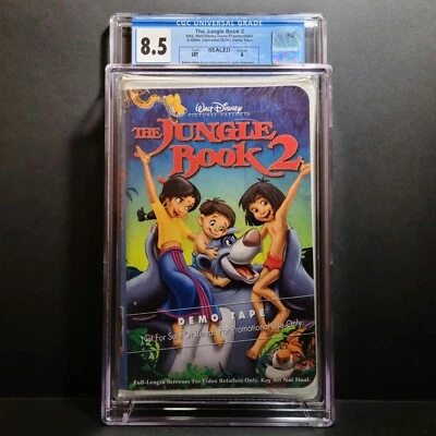 Jungle Book 2 Demo Tape / Promo Screener CGC Graded VHS 8.5/A Factory Sealed! - Image 1 of 4