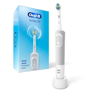Vitality Flossaction Electric Rechargeable Toothbrush, Powered by Braun, for Adu - Picture 1 of 12