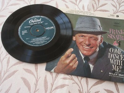 FRANK SINATRA -COME DANCE WITH ME (PART 3) 7" VINYL EP 1959 CAPITOL EAP3-1069 - Image 1 of 3