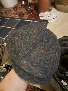 Failsworth Hats Harris Tweed Herringbone Carloway.                   7 1/2-61cm  - Picture 1 of 10