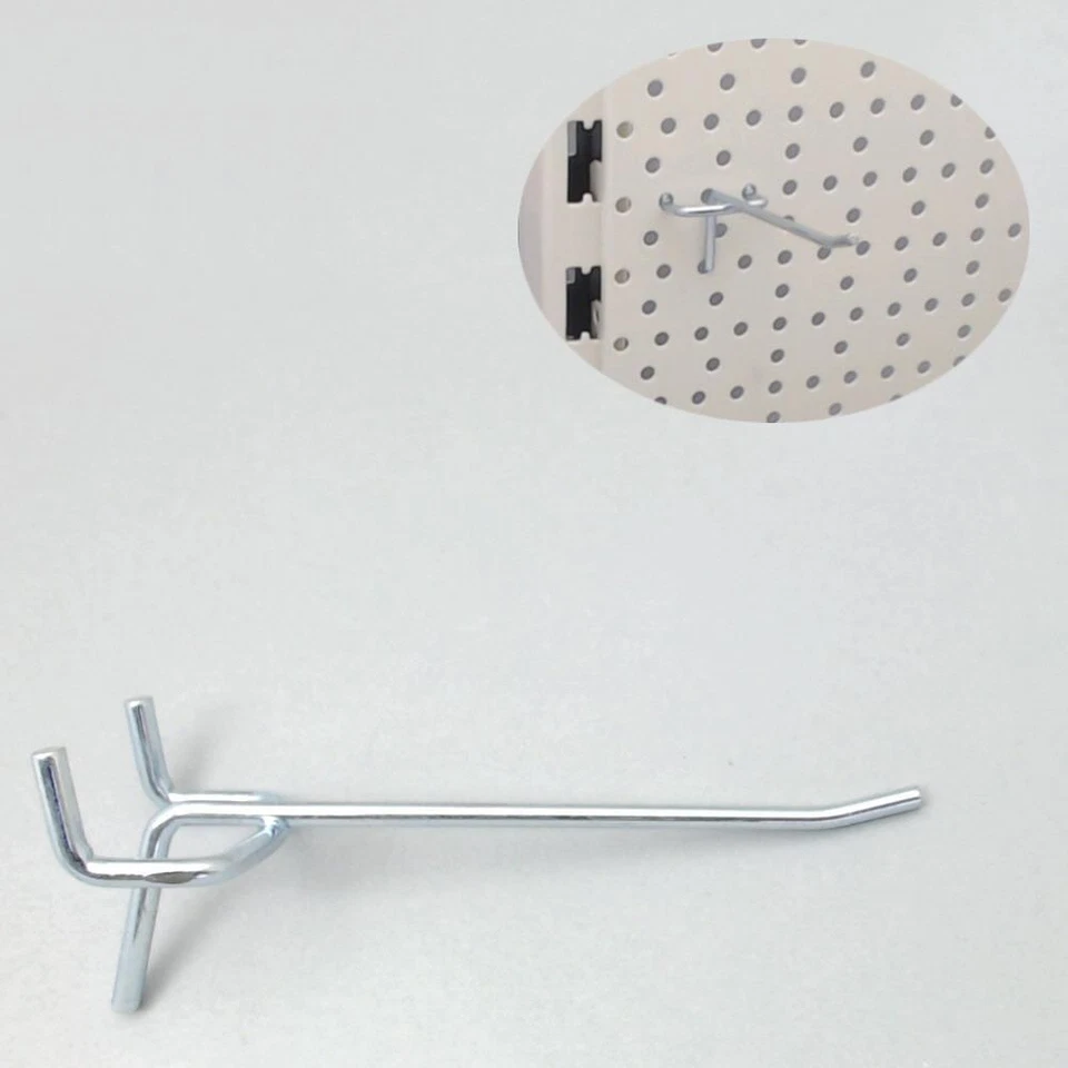 MARKENLOS HE103= 30 Einfachhaken L 10cm ZA 30mm für Tegometall Lochwand Einzel Haken