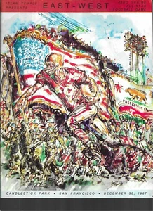 EAST WEST SHRINE ALL STAR GAME 1967 PROGRAM-CSONKA, BEBAN, MC VEY,ETC - Picture 1 of 3