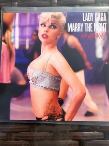 LADY GAGA - MARRY THE NIGHT - MEGA RARE U.S 10 REMIX CD PROMO - MINT CONDITION - Picture 1 of 2