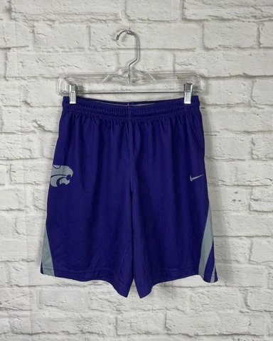 Nike KSTATE Womens Purple Athletic Shorts Size Medium Cover