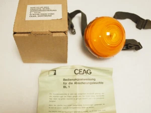 CEAG BL1 BL 1 Warnleuchte Leuchte Lampe Helmleuchte Bundeswehr BW Absicherung - Picture 1 of 1