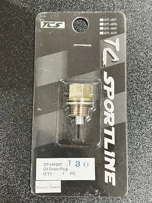 МАГНИТНАЯ СЛИВНАЯ ПРОБКА МАСЛА TC SPORTLINE TCS ДЛЯ ACURA AUDI CHRYSLER DODGE HONDA - Изображение 1 из 2