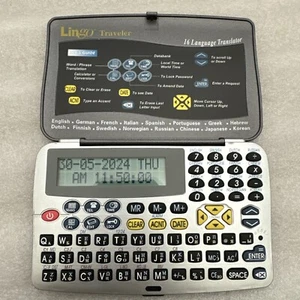 Lingo Travelmate TR-1650 Travel Translator Handheld 16 Languages - Picture 1 of 7