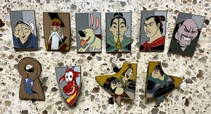 Disney Pin Mulan 25 Anniversary Limited Release LR Sword Mystery You Choose D16 - Picture 1 of 12