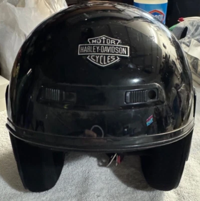Casco Harley Davidson Adulto Negro Ultra Jet Negro Cara Abierta ORIGINAL BUEN ESTADO Foto 1 de 4