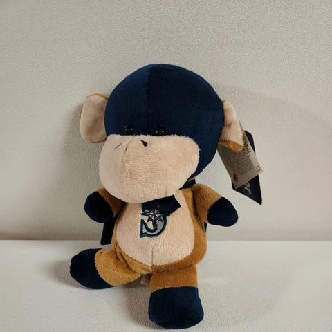 Seattle Mariners Plush Monkey Superhero Major League Forever Collectibles NWT Cover