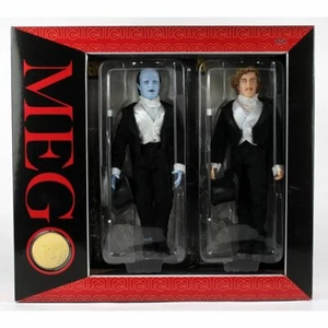 MEGO YOUNG FRANKENSTEIN OR FLY & WOLFMAN 8" FIGURE 2 PC SET LIMITED W/ COIN NEW - Picture 1 of 4