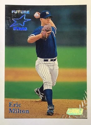 1998 Topps Stadium Club Eric Milton #375 Future Stars Rookie Yankees Baseball RC - Image 1 of 2