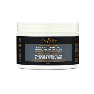 Maschera purificazione carbone bambù sapone nero africano SheaMoisture 12 oz NUOVO - Foto 1 di 5