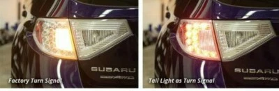 Luz trasera LED como conversión de señal de giro para Subaru WRX/STi Hatchback 2008-2014  Foto 1 de 4
