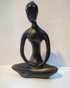 Divine Feminine Cold Cast Resin Yoga Goddess Statue 8" New - Picture 1 of 3