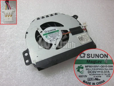 For DELL 0F5GHJ F5GHJ SUNON MF60100V1-Q010-G99 notebook fan 3-Pin Magnetic - Image 1 of 3