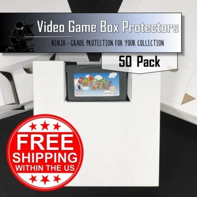 50 Game Boy ADVANCE Cardboard Tray Insert  Inlay  - Gameboy Advanced GBA - Image 1 of 4