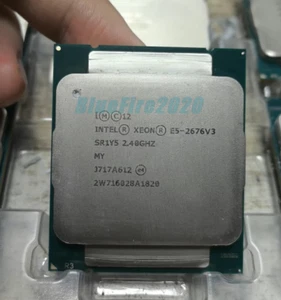 Intel Xeon E5-2676 V3 2.4GHz 12Core 30MB 120W SR1Y5 LGA2011-3 CPU Processor - Picture 1 of 4